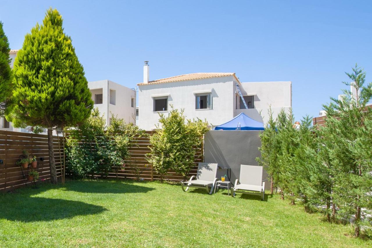 Villa Sirocos Stalos Bagian luar foto
